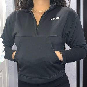 Cropped Adidas sweater